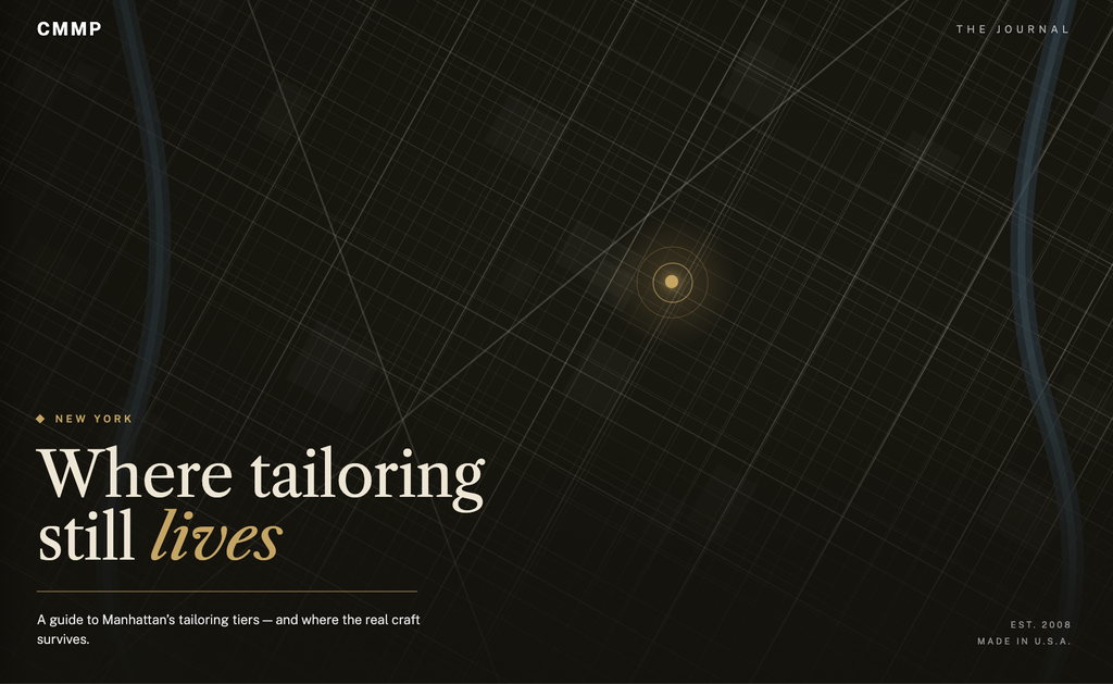 Custom Suits in New York City: Where Tailoring Still Lives