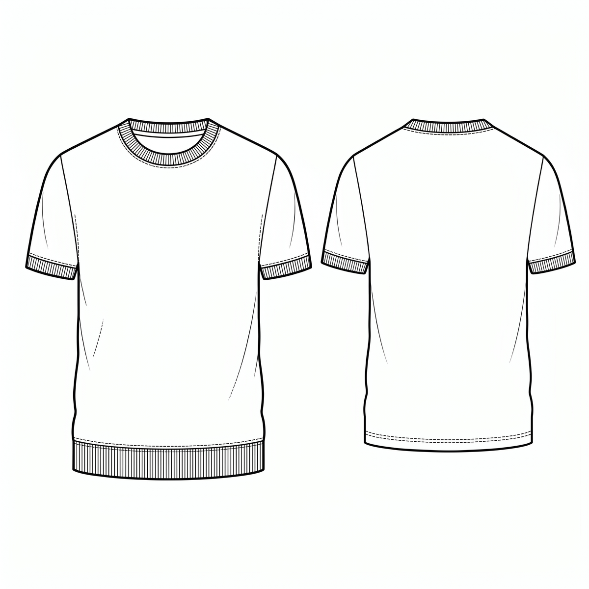 Ribbed T-Shirt