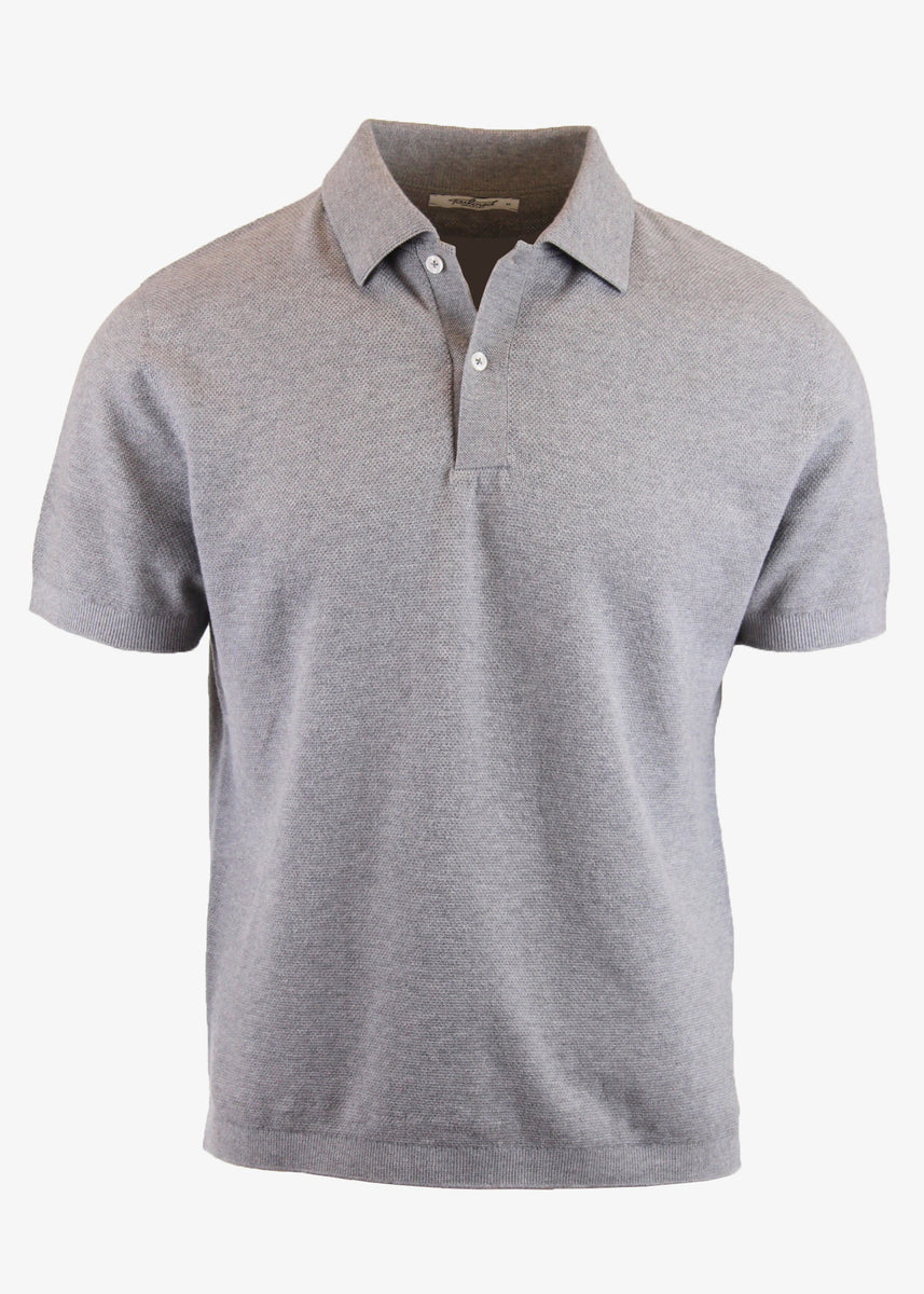 Cotton Pique Knit Polo