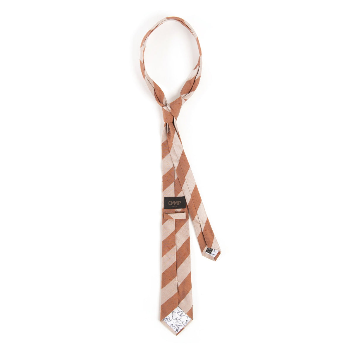 Blush Stripe Tie Accessories Commonwealth Proper
